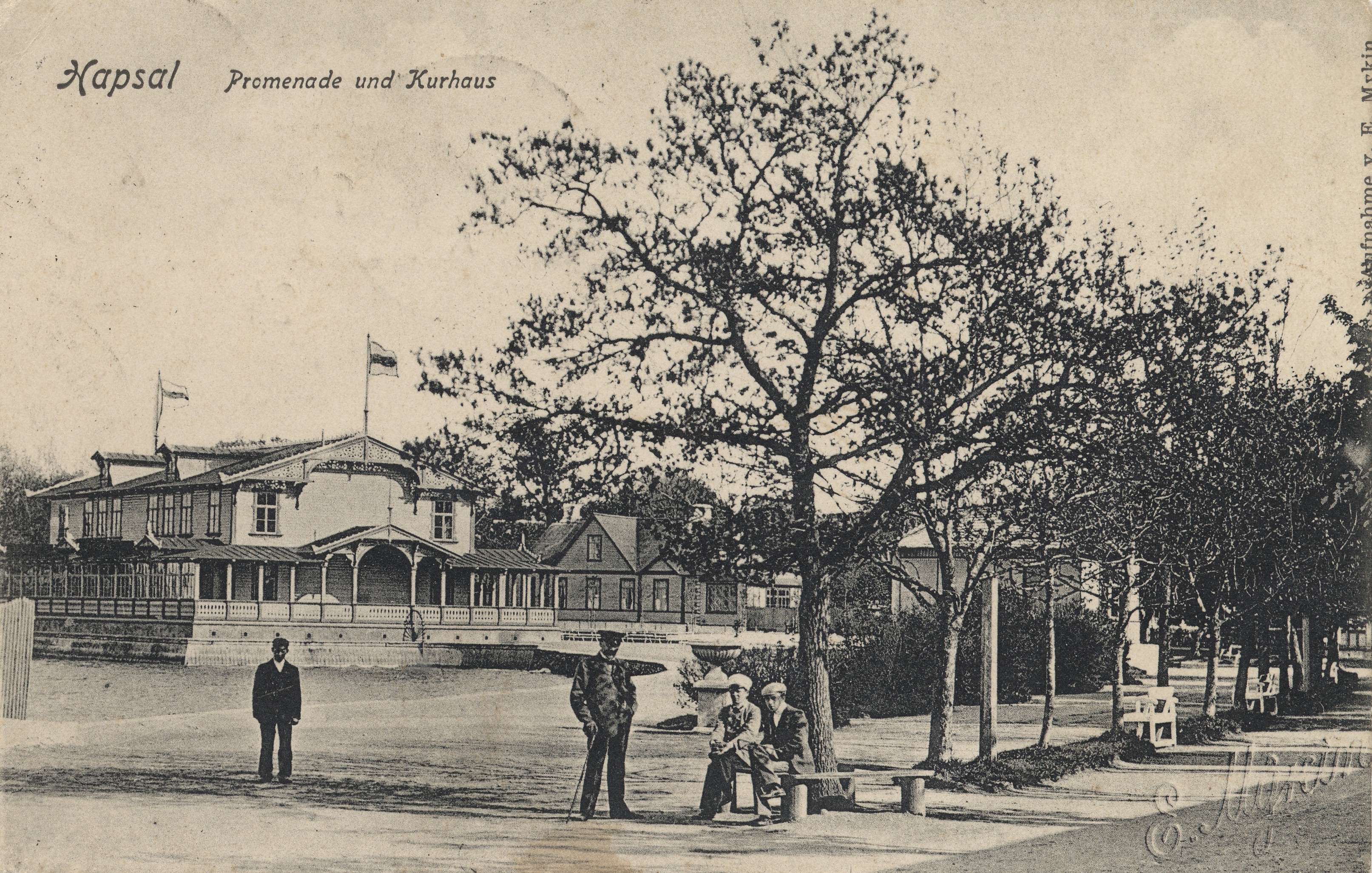 Hapsal : Promenade and Kurhaus