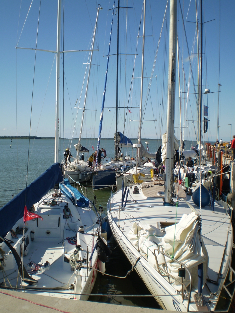 Muhu Strait was regained by yachts in Heltermaal