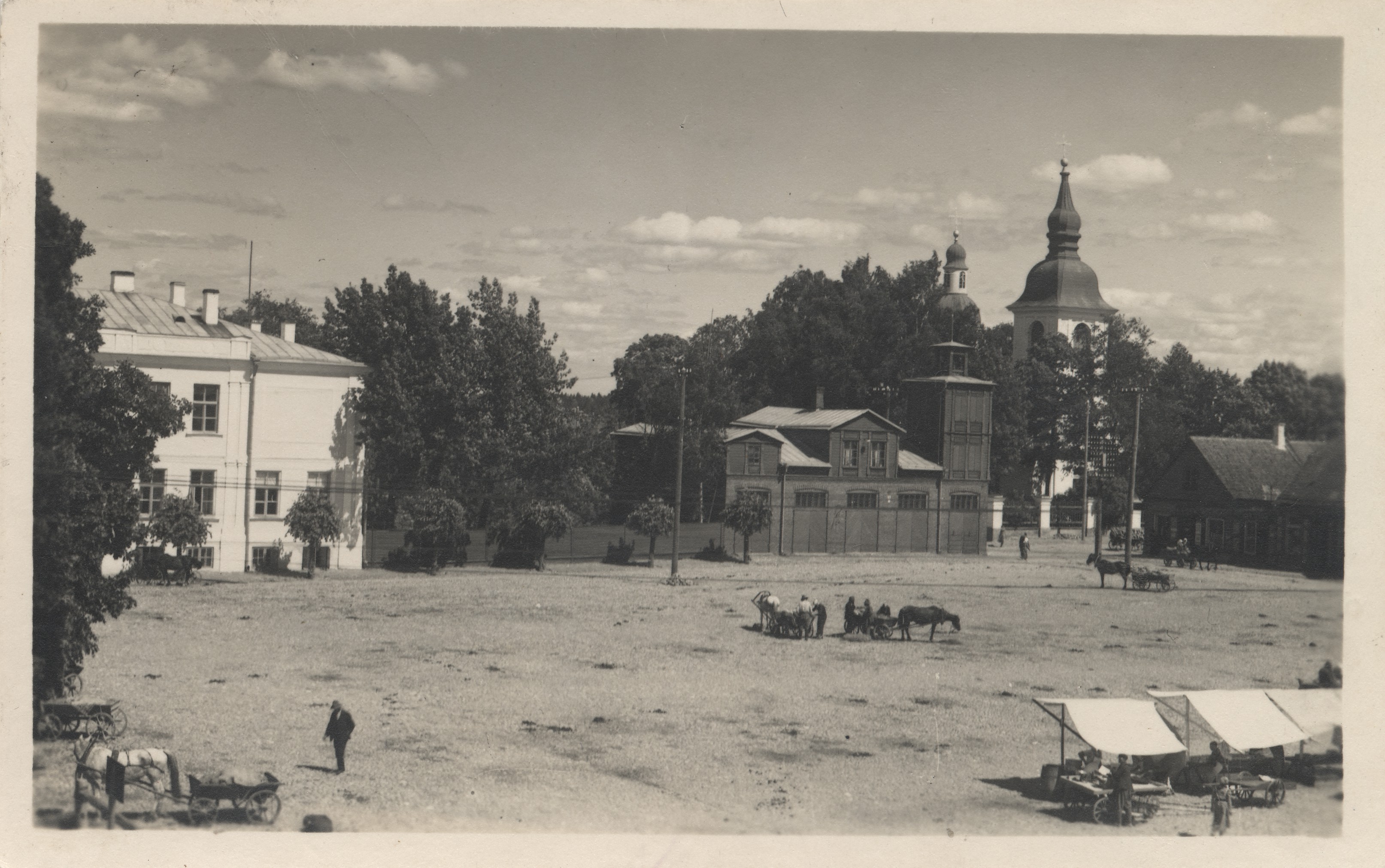 Estonia : Environment of Võru Market