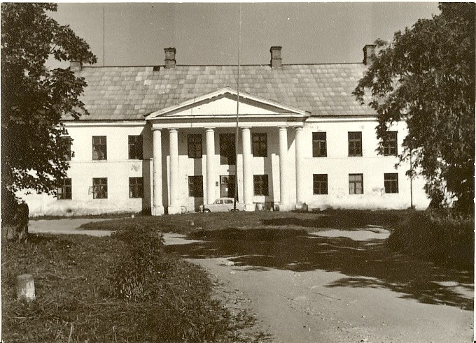 Photo, Kirna manor house in 1970