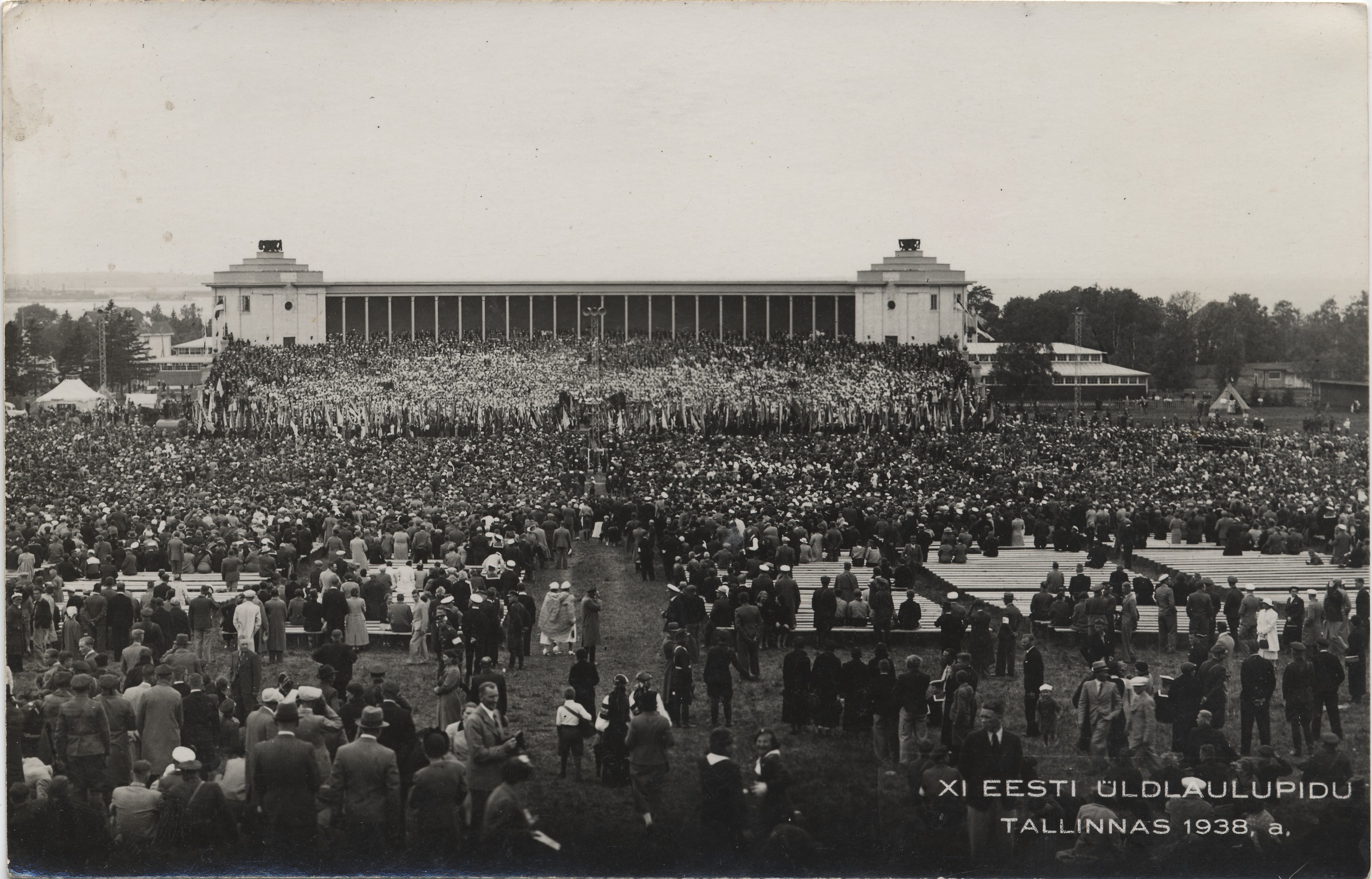 Xi Estonian General Song Festival in Tallinn in 1938