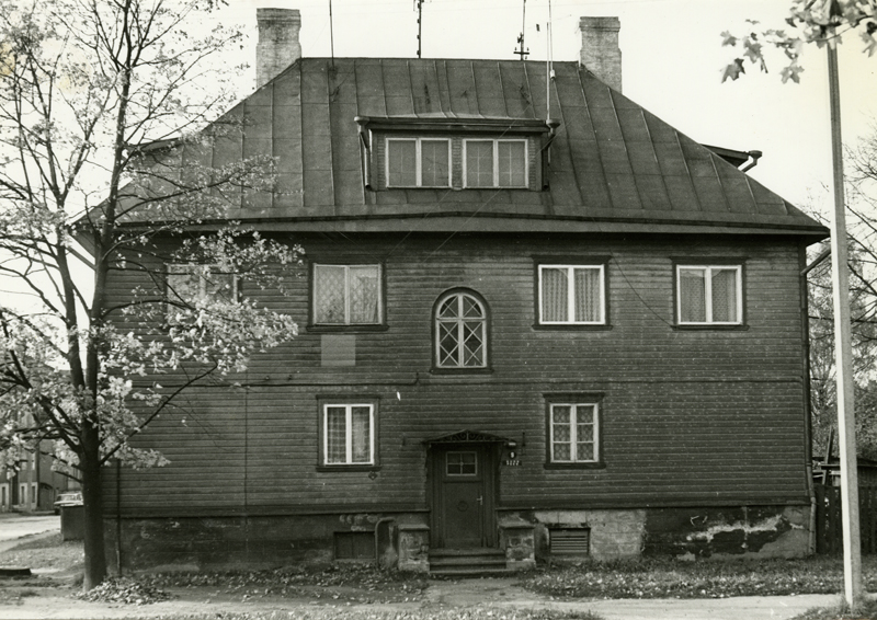 Apartment in Tallinn in Pelgulinn Rohu 9, an overview of the building. Architect Herbert Johanson