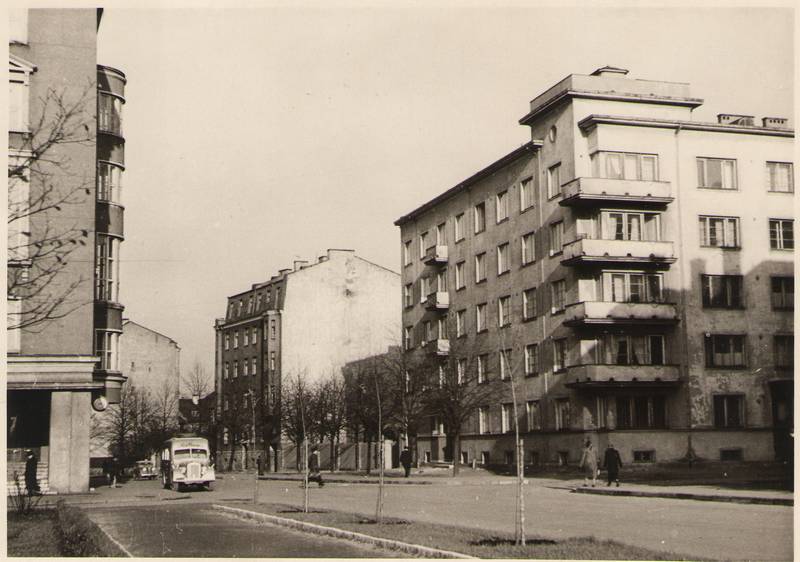 Photo. Fr. R. Kreutzwald Street in Tallinn.