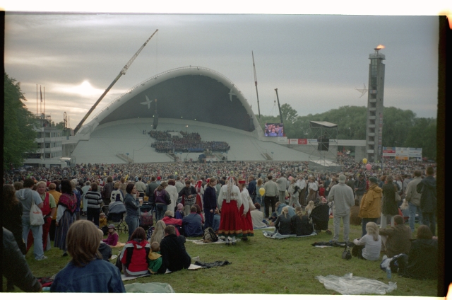 Xxiv Song Festival at Tallinn Song Square