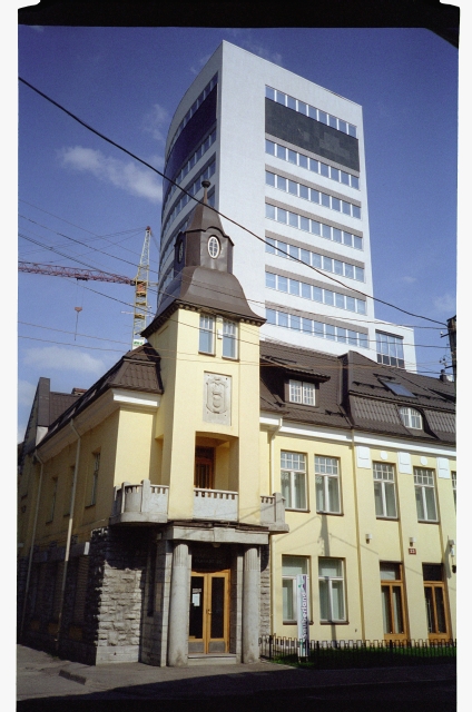 Buildings on Maakri Street in Tallinn