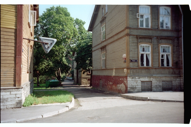 Tatari and Lätte street corner in Tallinn