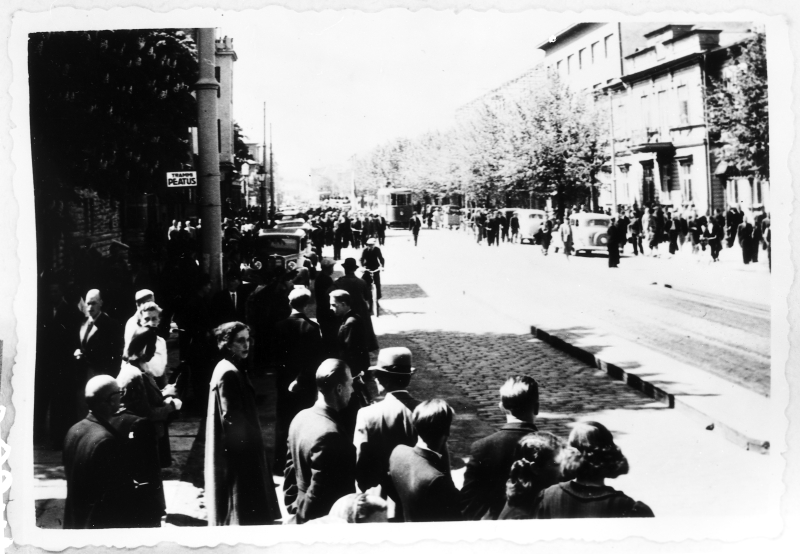 21 June 1940. Events in Tallinn. Train trip on Narva highway with direction to Kadriorg.