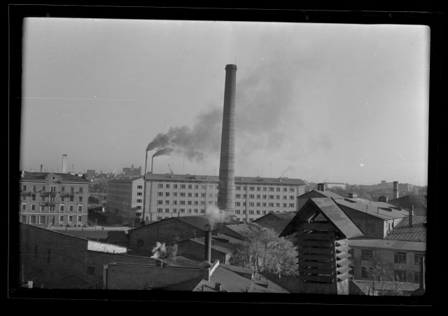 View of the Municipal Chrome Factory on Maakri Street