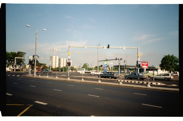 Crossroads of Kadaka, Construction and a. h. Tammsaare road in Tallinn