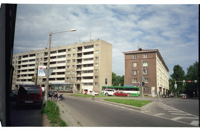 Lembitu and Liivalaia street corner in Tallinn