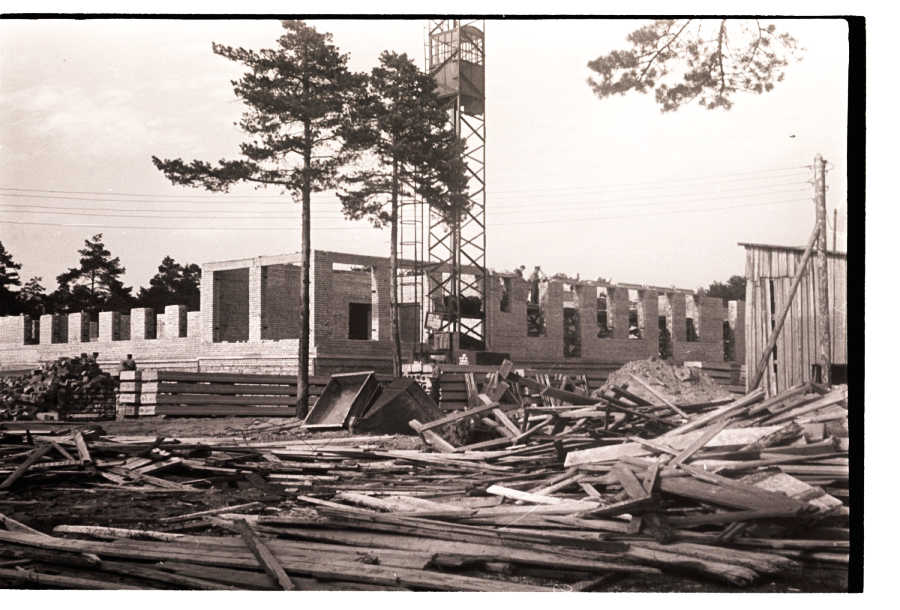 Construction of the Sanatorium in Hiiul