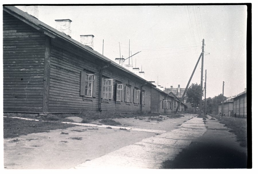 Tallinn, Sitsi Street, old workers' barracks.