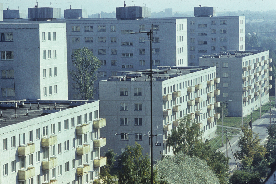 Lilleküla, view of panel rooms