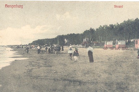 View of Hungerburg beach