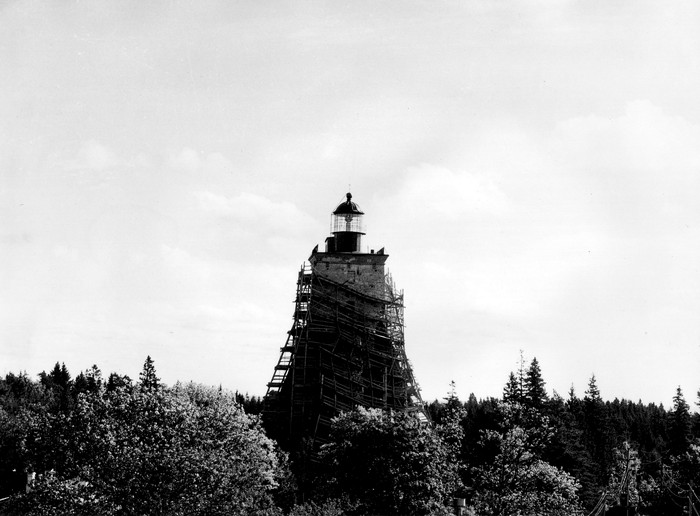 Ordering in the Kõpu Lighthouse on 27 September 1988.