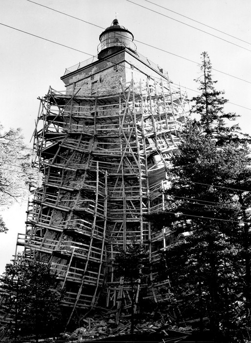 Ordering in the Kõpu Lighthouse on 27 September 1988.