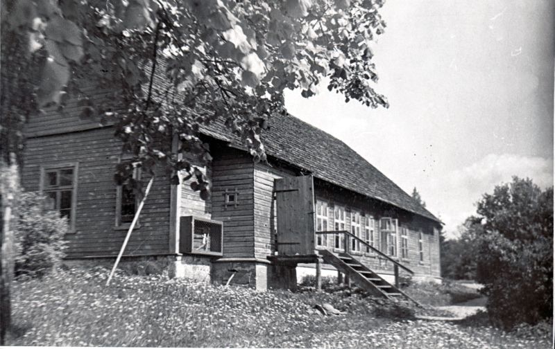 Prangli School in 1966