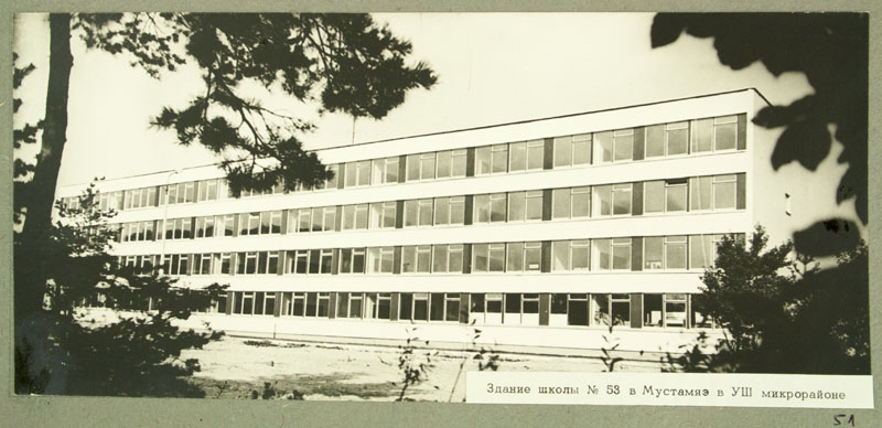 Blackmäe Micro district no. 53 school building