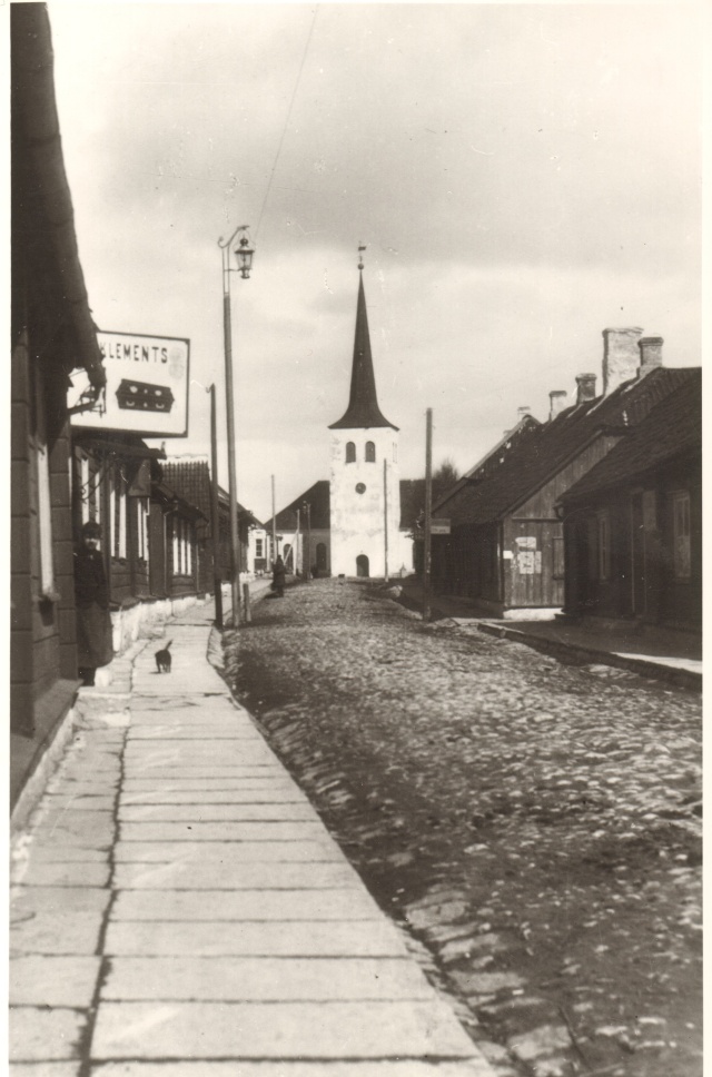 Photocopy, Paide Market Place in the 20th century. At the beginning