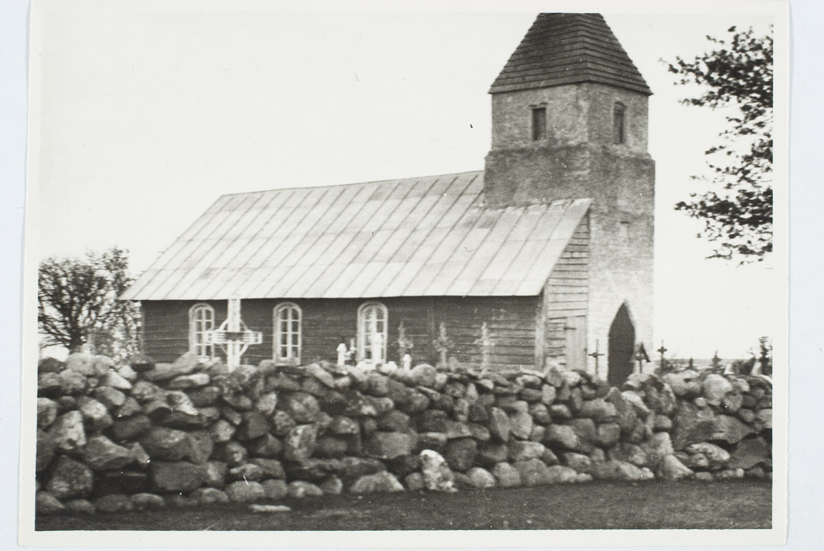 Small - Pakri Church in 1939. Madise khk, Pakri v, V. - Pakri Island