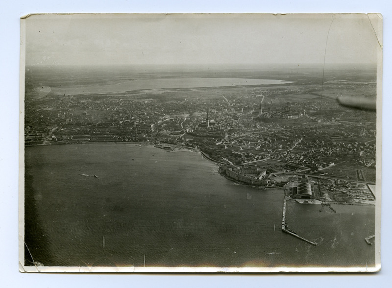 Aerofoto of Tallinn port