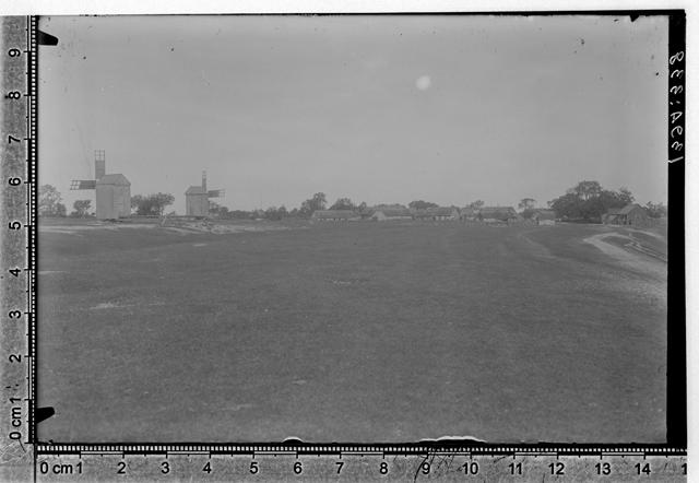 View from south to village and wind in 1933. Noarootsi khk, Rikholdi v, Osmussaar