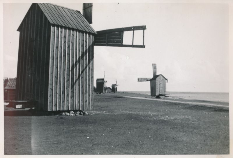 Photo. Windmills Rumpos. Summer memories from Vorms in the album. 1933/34. Photo: J.F. Luikmil.