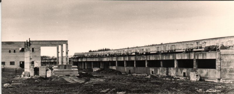 Construction of Põlva sewing factory
