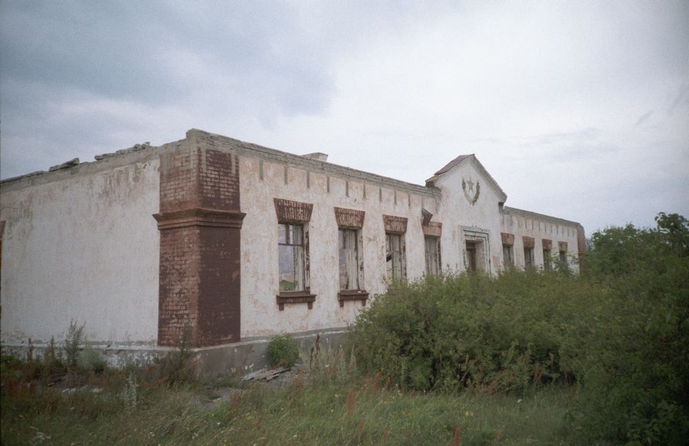 The Soviet Army Cash Army Shadow in the village of Spithami