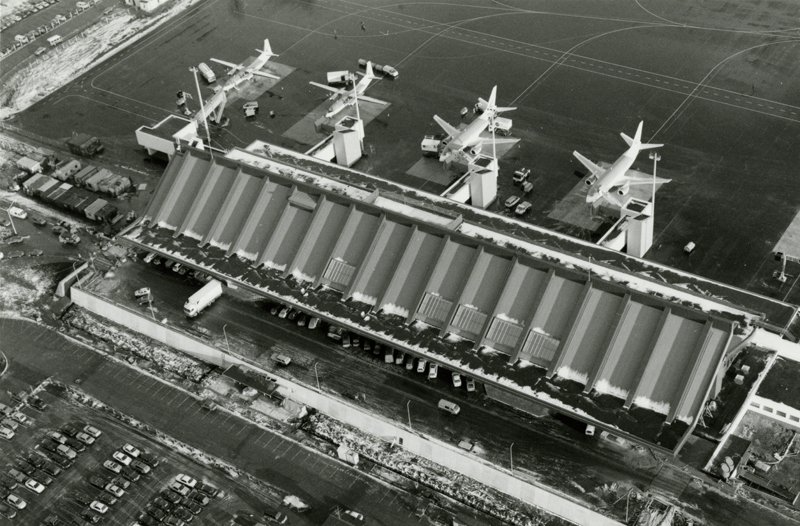 Tallinn airport, aerofoto. Architect m. Piskov, rek Kristiina Renter (ab Kalle Rõõmus)