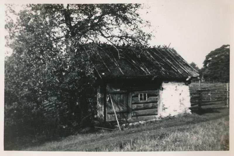 Photo. Sauna Hullos. Summer memories from Vorms in the album. 1933/34. Photo: J.F. Luikmil.