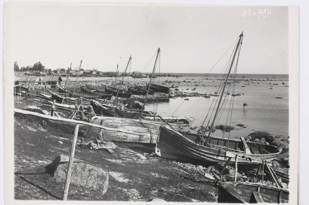 Prangli Island Harbour from the Southeast of 1922