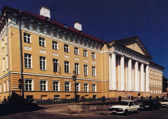 Main building of the University of Tartu, 1990-1995. Photo Malev Toom.