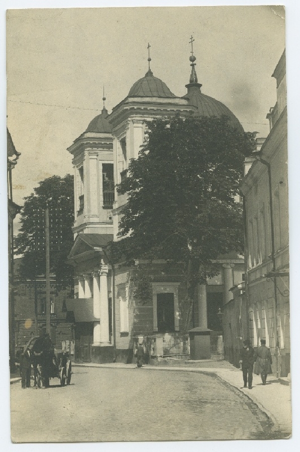 Tallinn, St. Nikolai church on the Russian street.