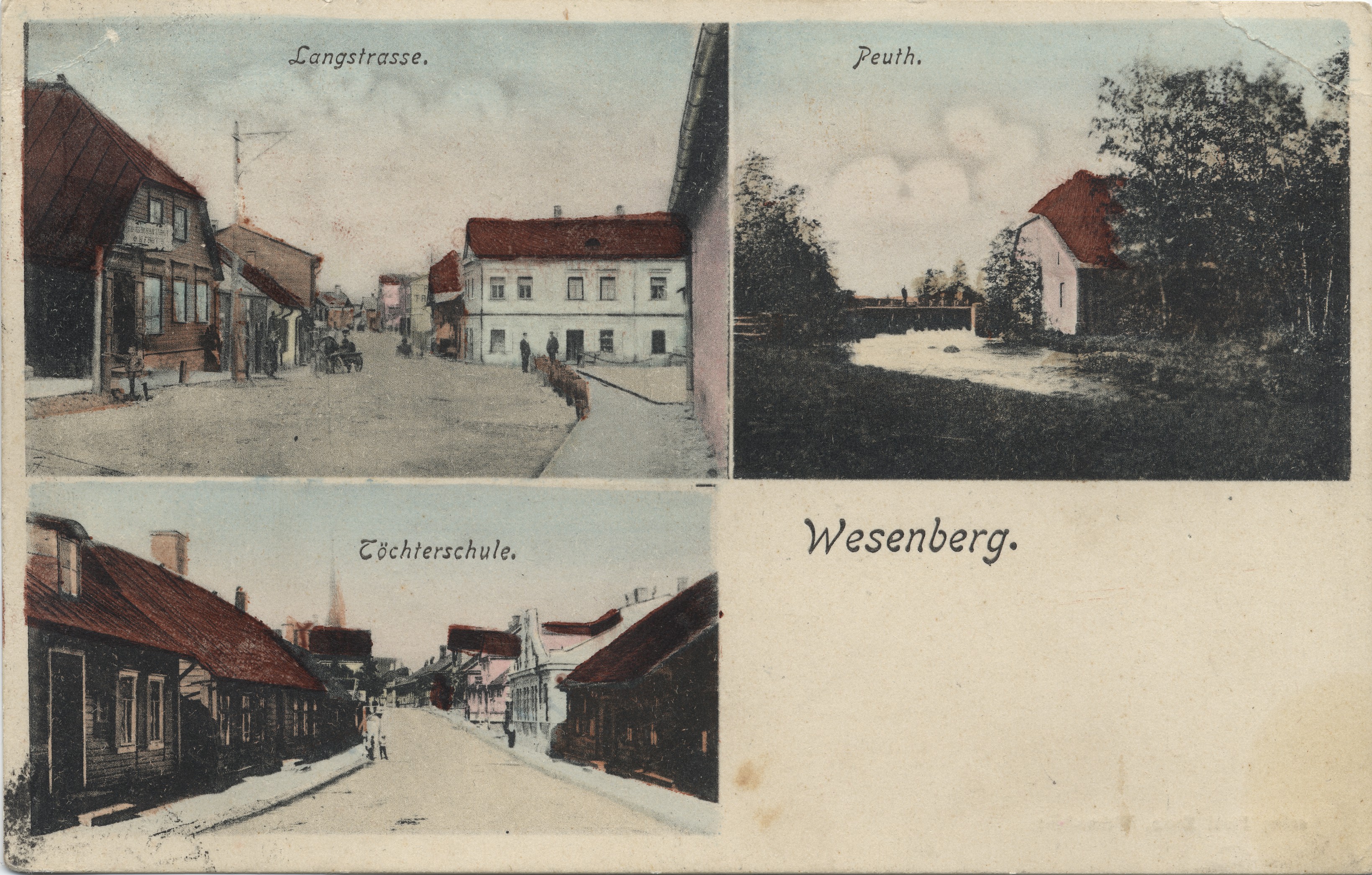 Wesenberg : Langstrasse ; Peuth ; Doctoral School