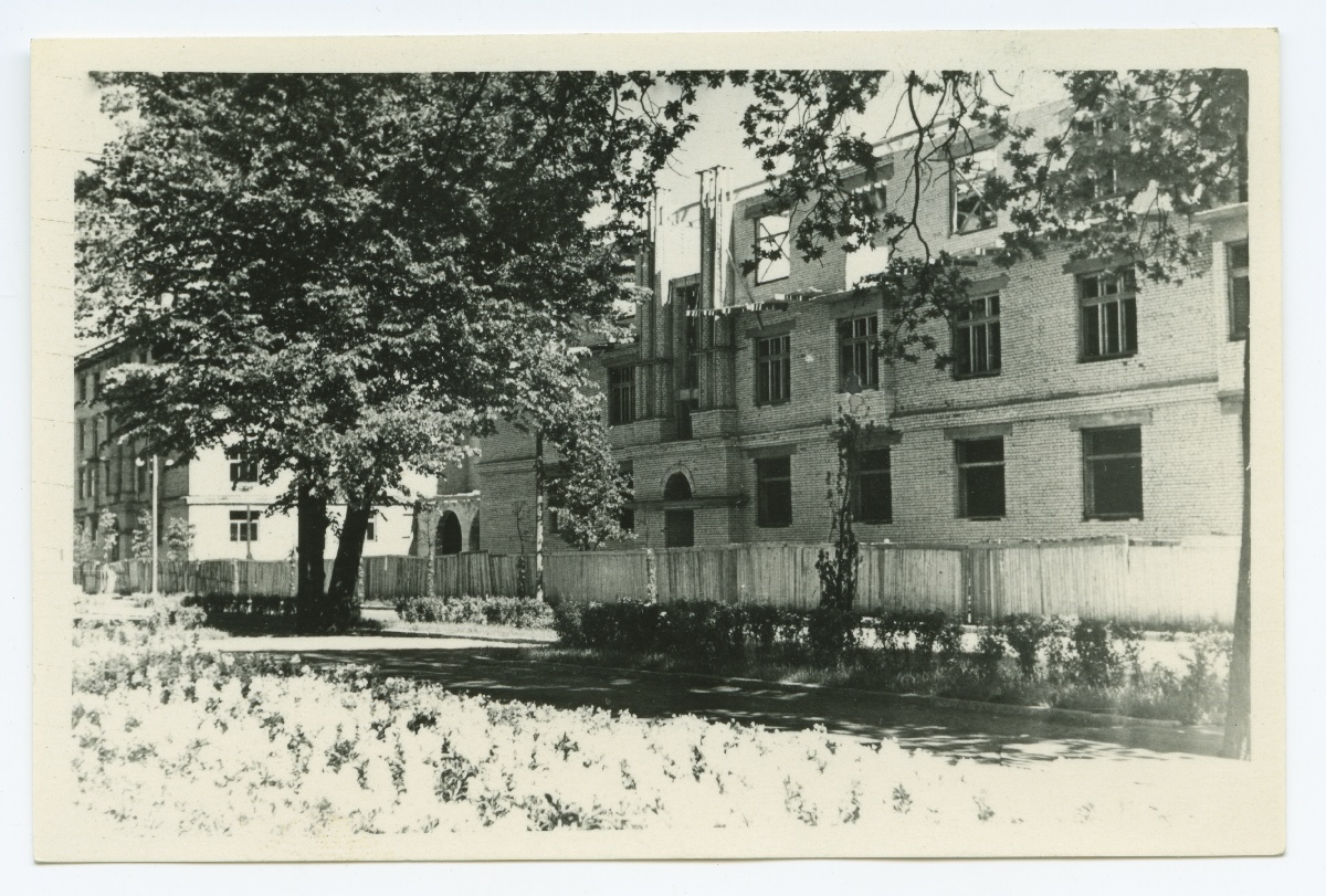 Construction of the Tallinn, Lenin puiestee, the Research House.