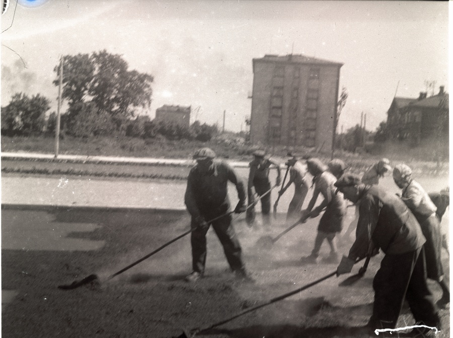 Construction of Tallinn, Lenin puiestee.