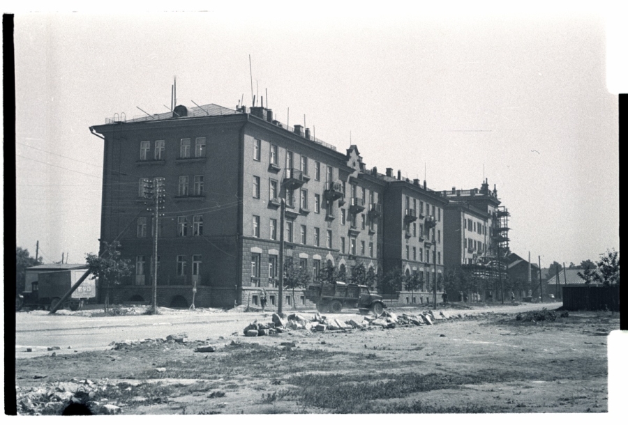 New apartments in Tallinn, Vana-Kalamaja Street.