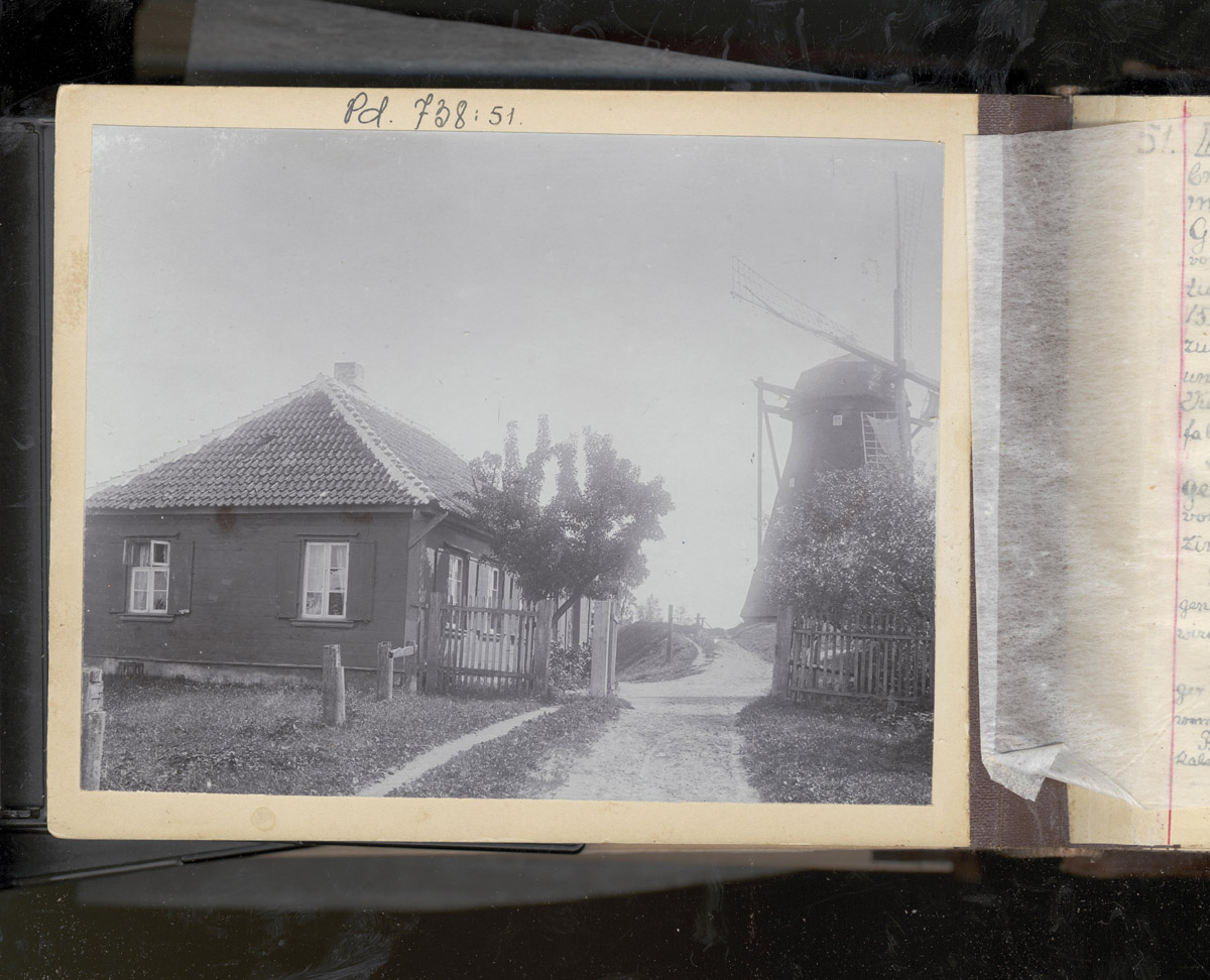 Black windmill