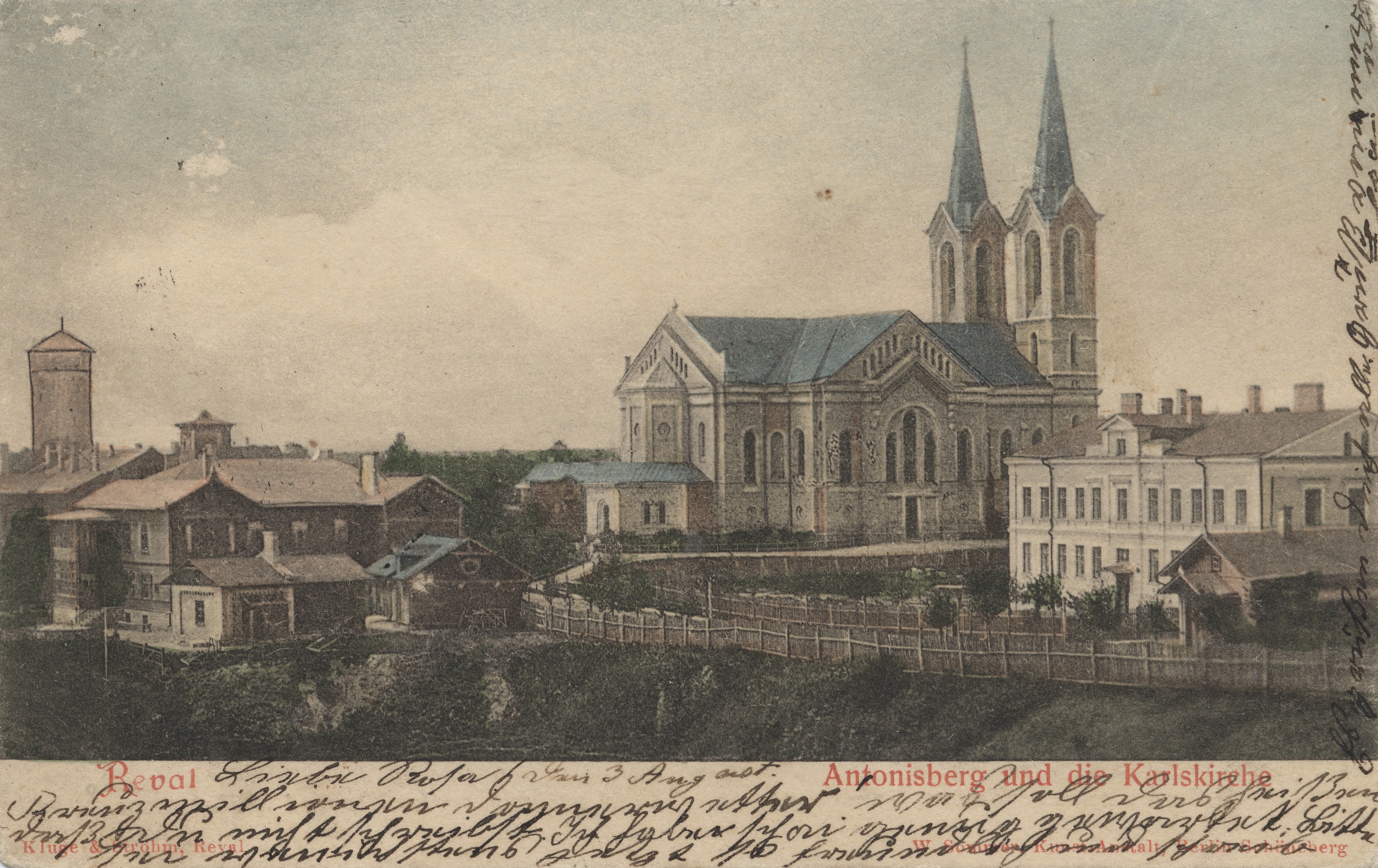 Reval : Antonisberg and the Karls Church