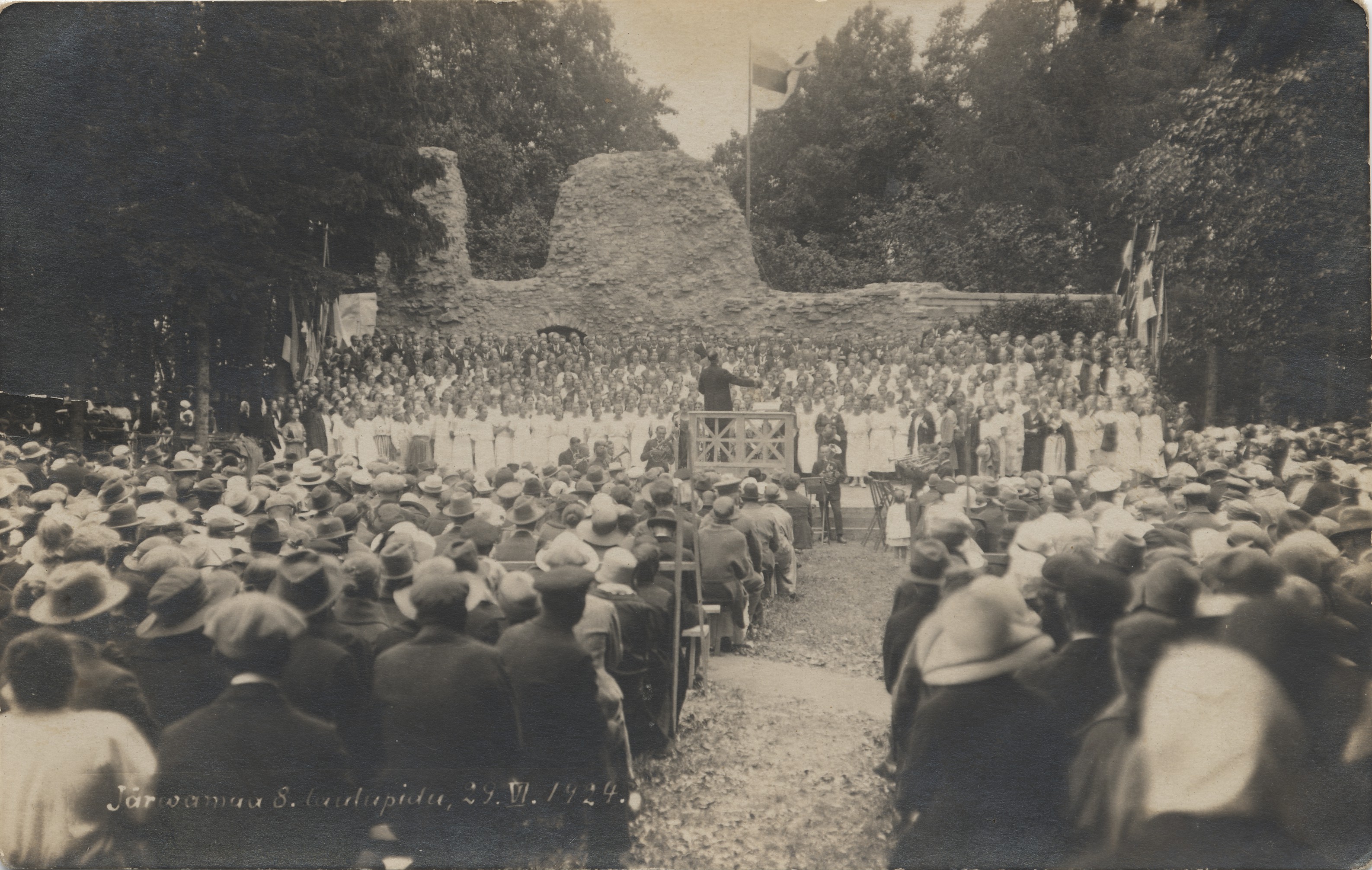 Järwamaa 8. song festival 29.VI.1924