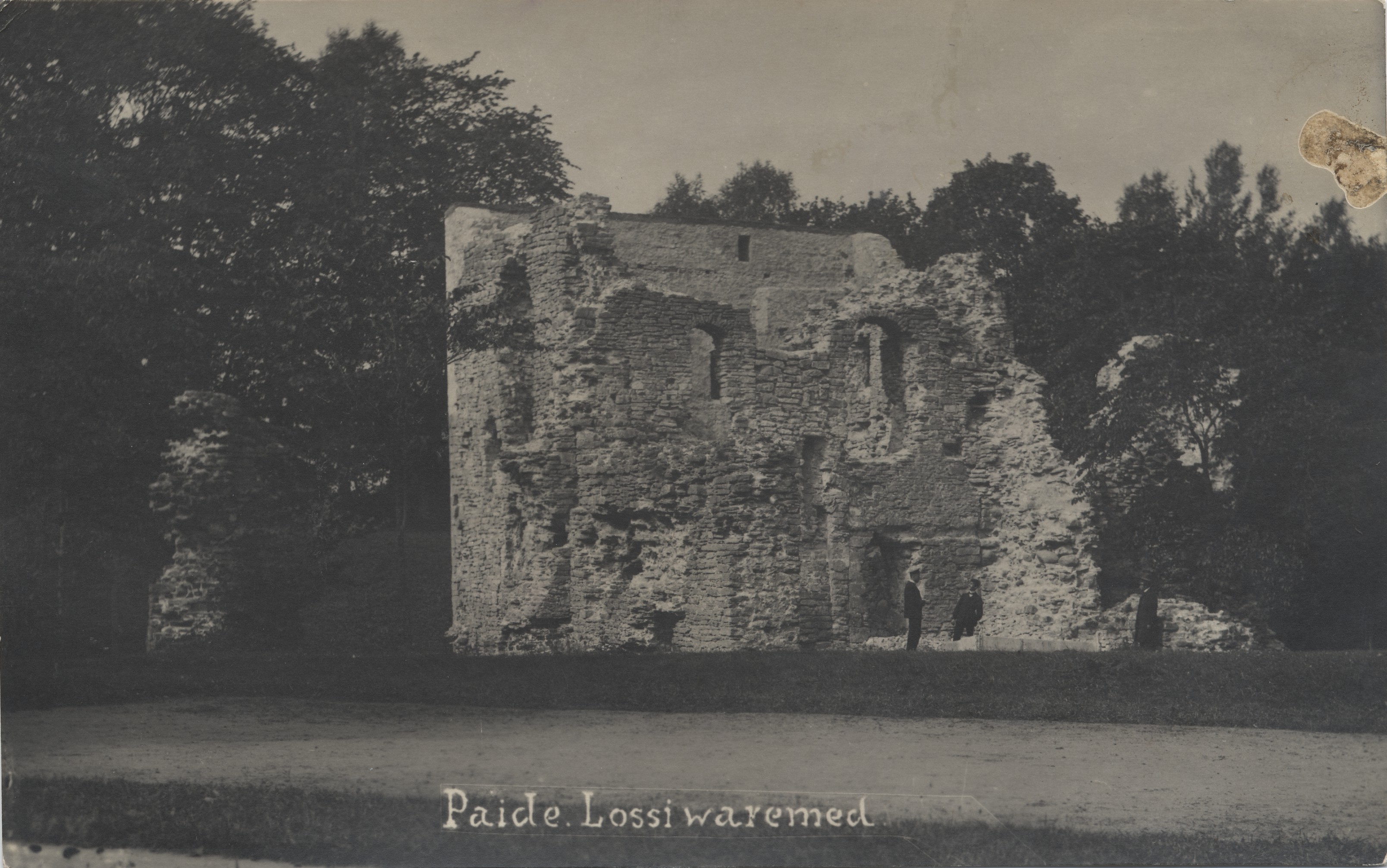 Paide Castle warmed