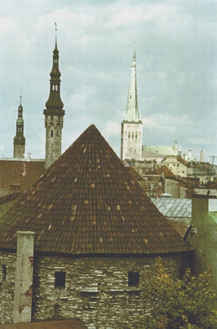 View of Tallinn. Old Tallinn.