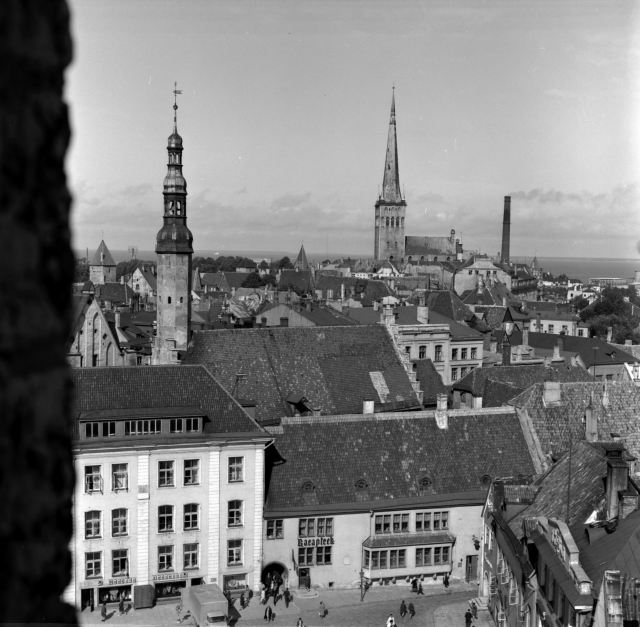 View of Tallinn. Old Town.