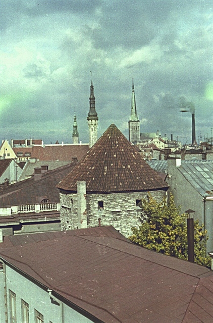 View of Tallinn. Old Tallinn.