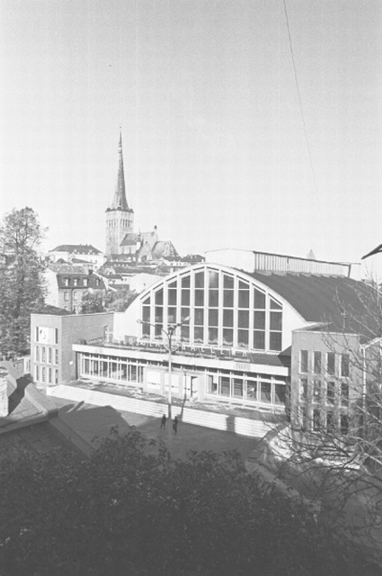 View of Tallinn. Swimming.