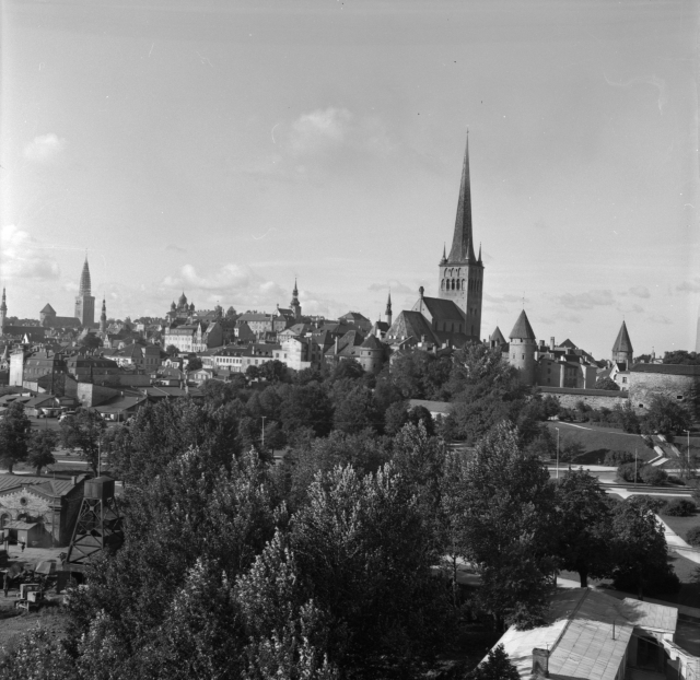 View of Tallinn. Old Town.