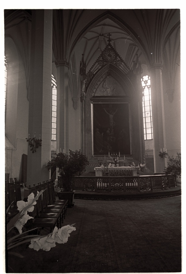 Tallinn, Altar of the Oleviste Church.