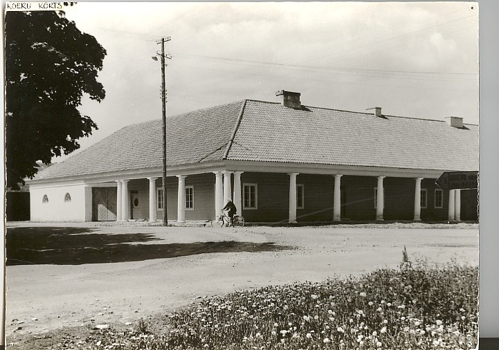 Photo, Dog steam-post station in the 1960s a.