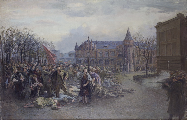 Mass murder in Tallinn in 1905.